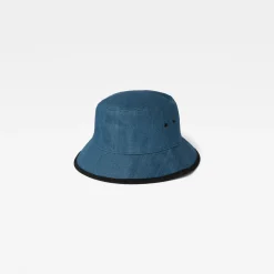 Denim bucket hat