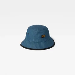 Denim bucket hat