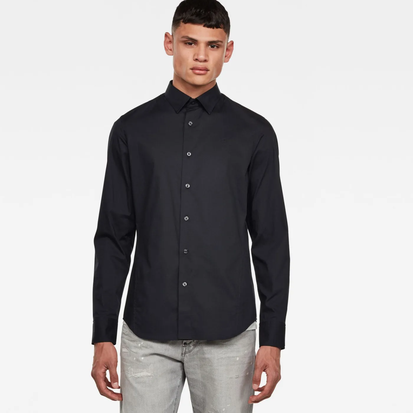 Dressed Super Slim Shirt ls