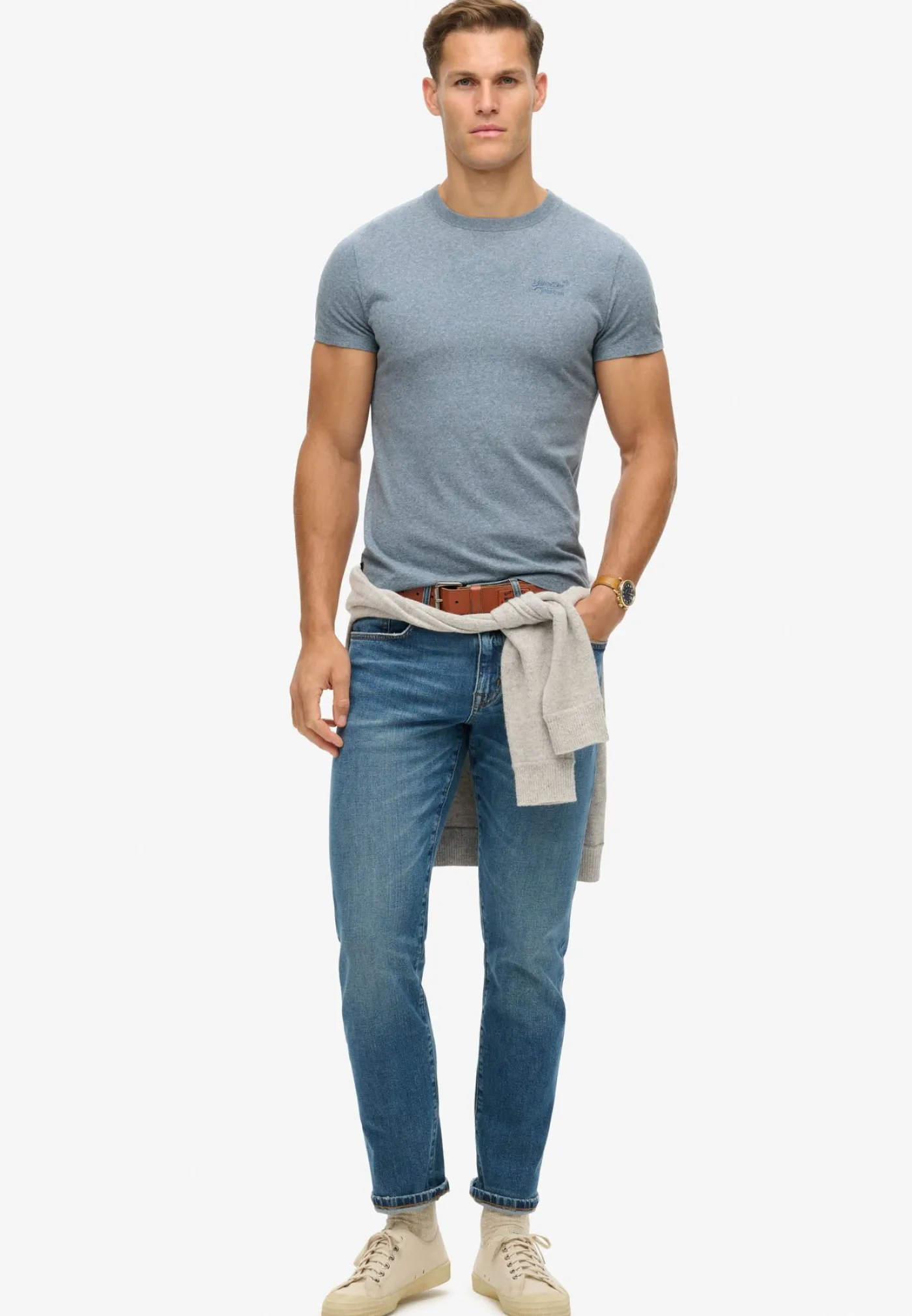 Essential logo emb tee