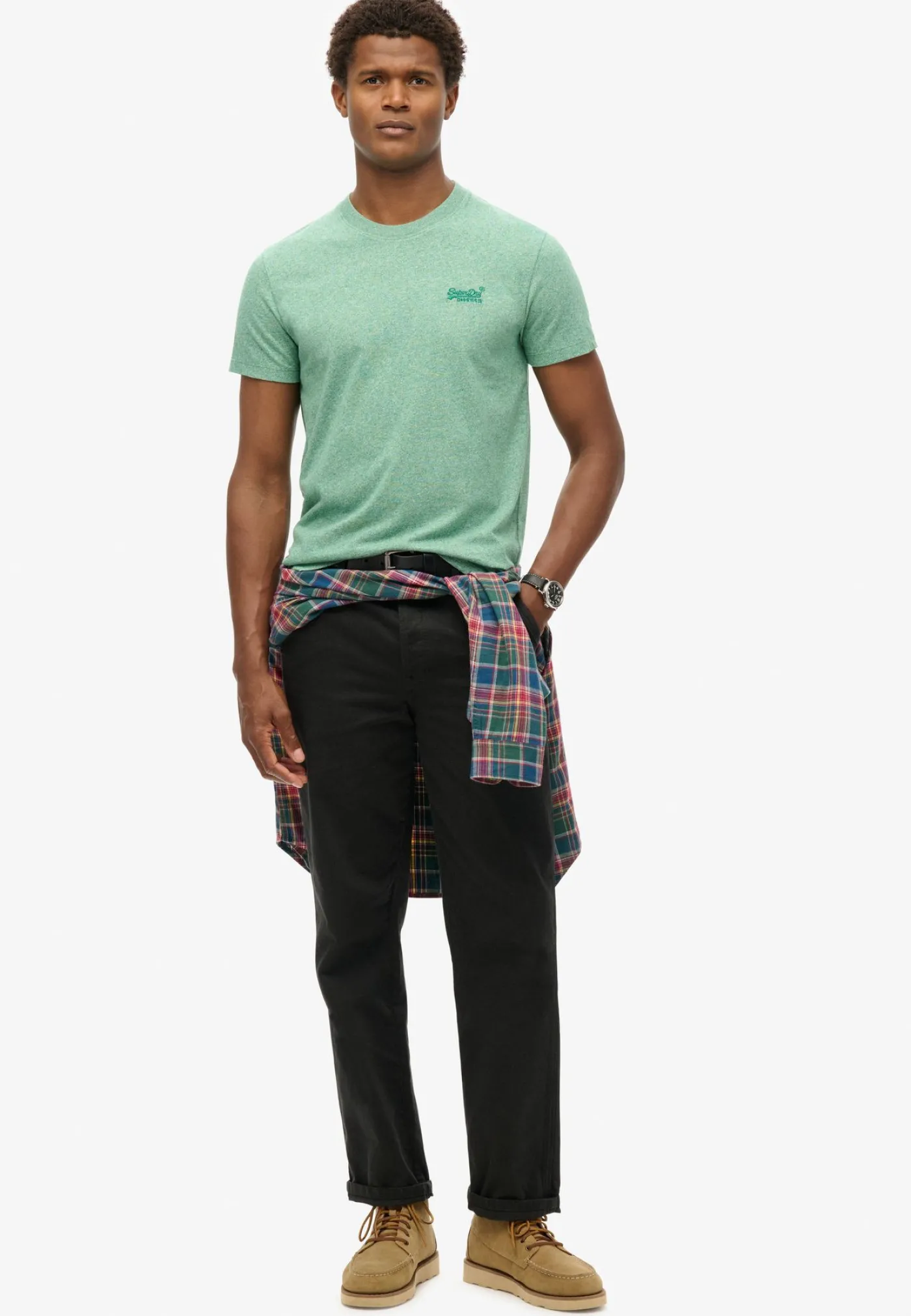 Essential logo emb tee