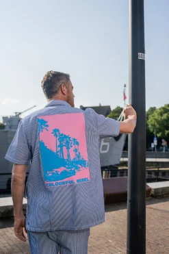 Ezra Boulevard Stripes Short Sleeve Shirt