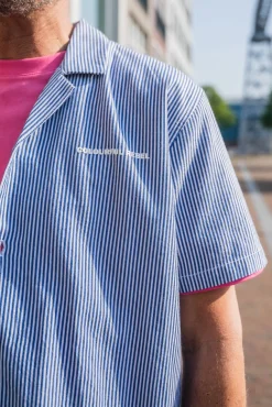 Ezra Boulevard Stripes Short Sleeve Shirt