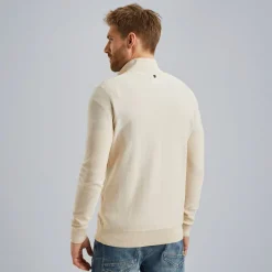 Half zip collar cotton modal