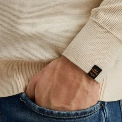 Half zip collar cotton modal