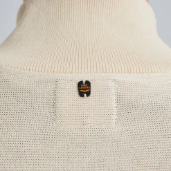 Half zip collar cotton modal