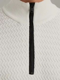 Half zip collar ecovero