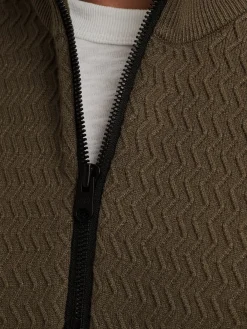 Half zip collar ecovero