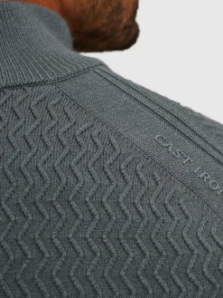 Half zip collar ecovero