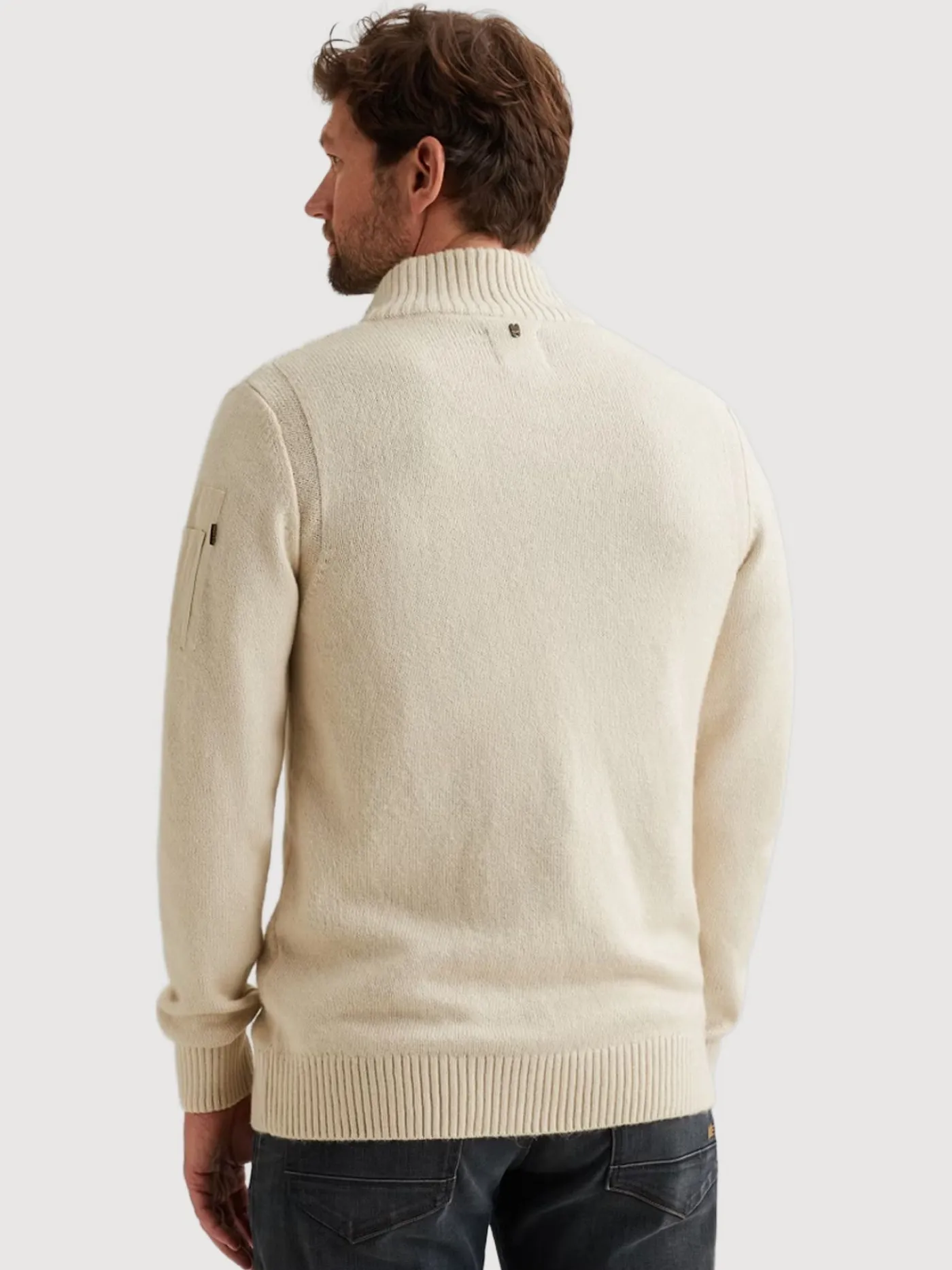 Half zip collar soft blend