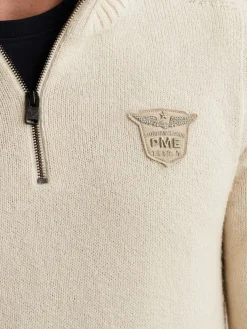 Half zip collar soft blend