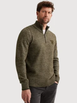 Half zip collar soft blend