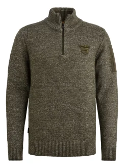 Half zip collar soft blend