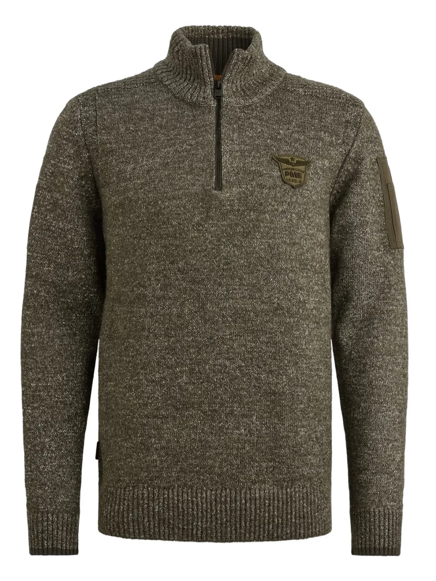 Half zip collar soft blend