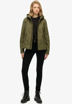 Hooded classic trekker jacket