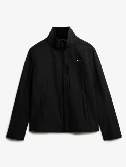 Hooded soft shell trekker jkt