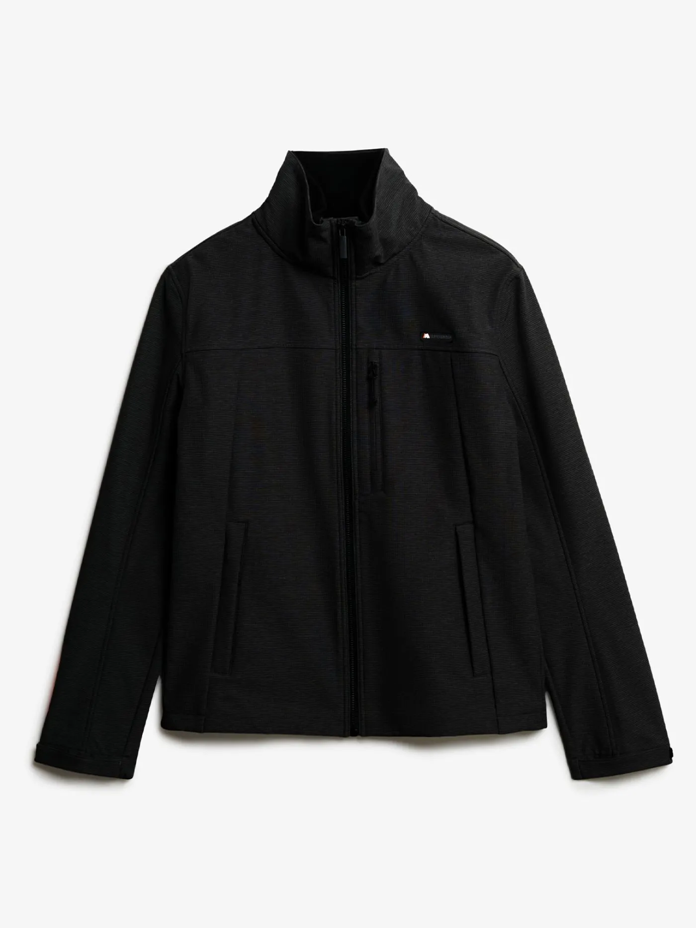 Hooded soft shell trekker jkt