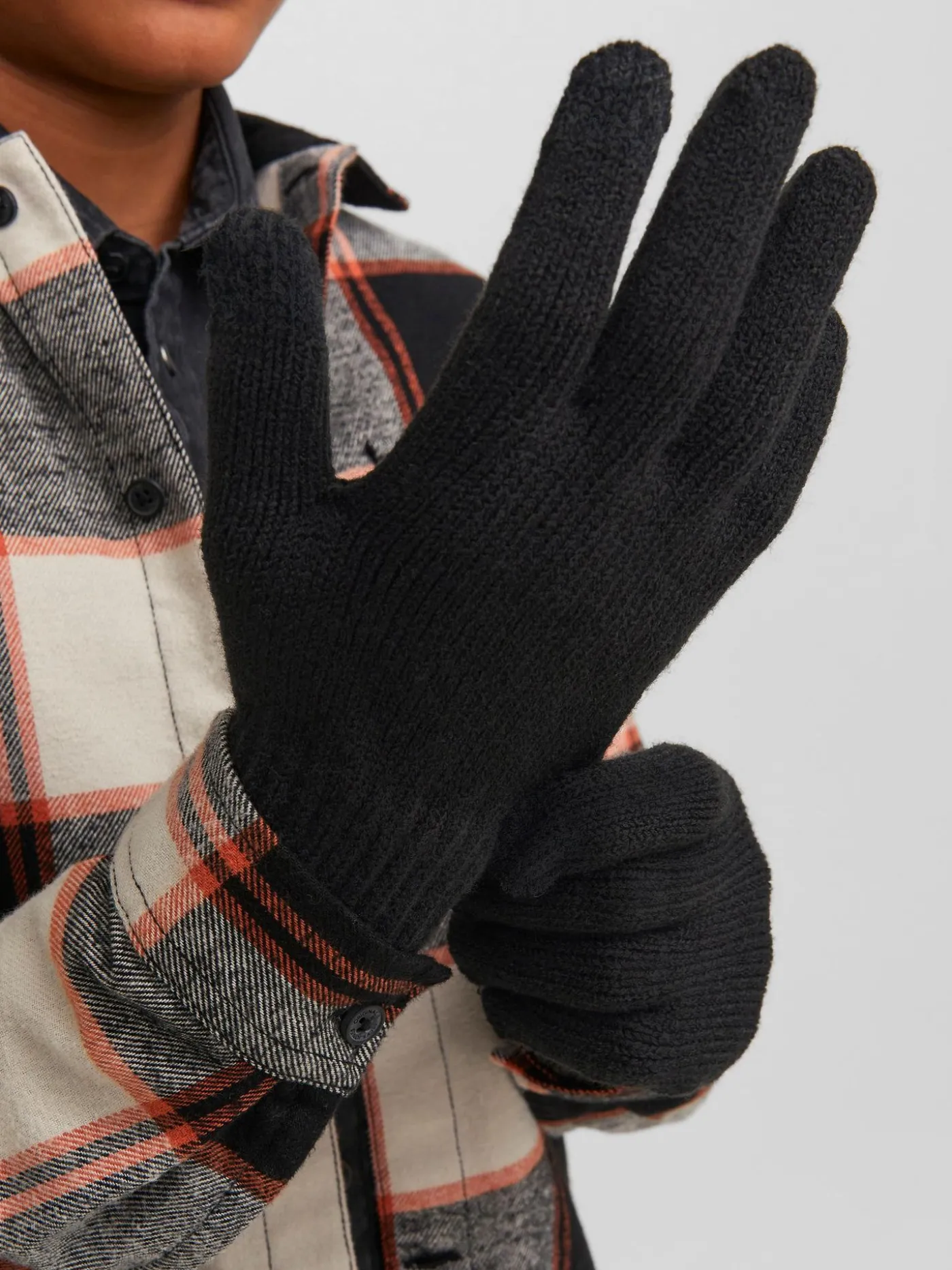 JACBARRY KNITTED GLOVES JNR