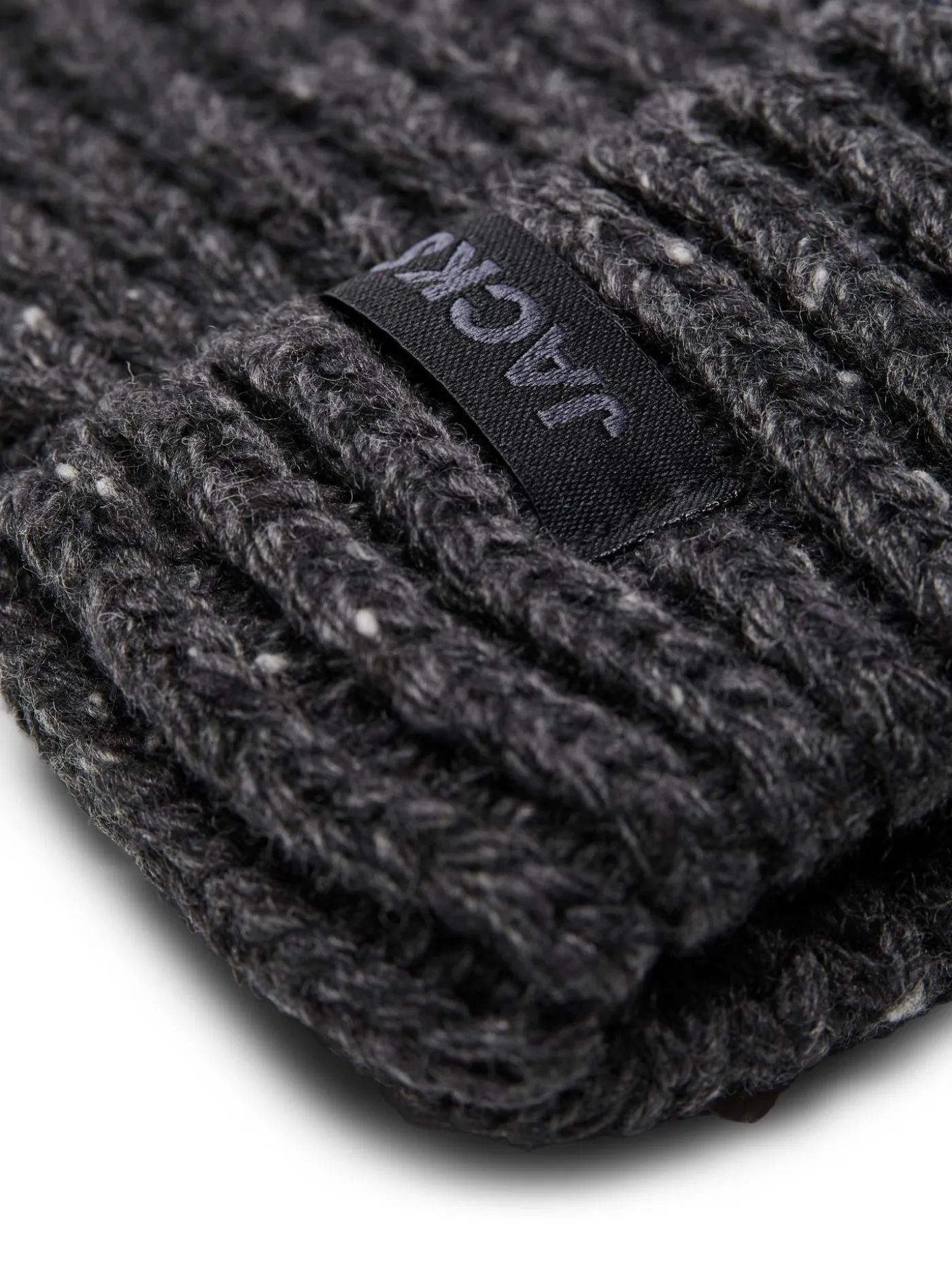 JACCLIFF NAP BEANIE JNR - Dark Grey Melange