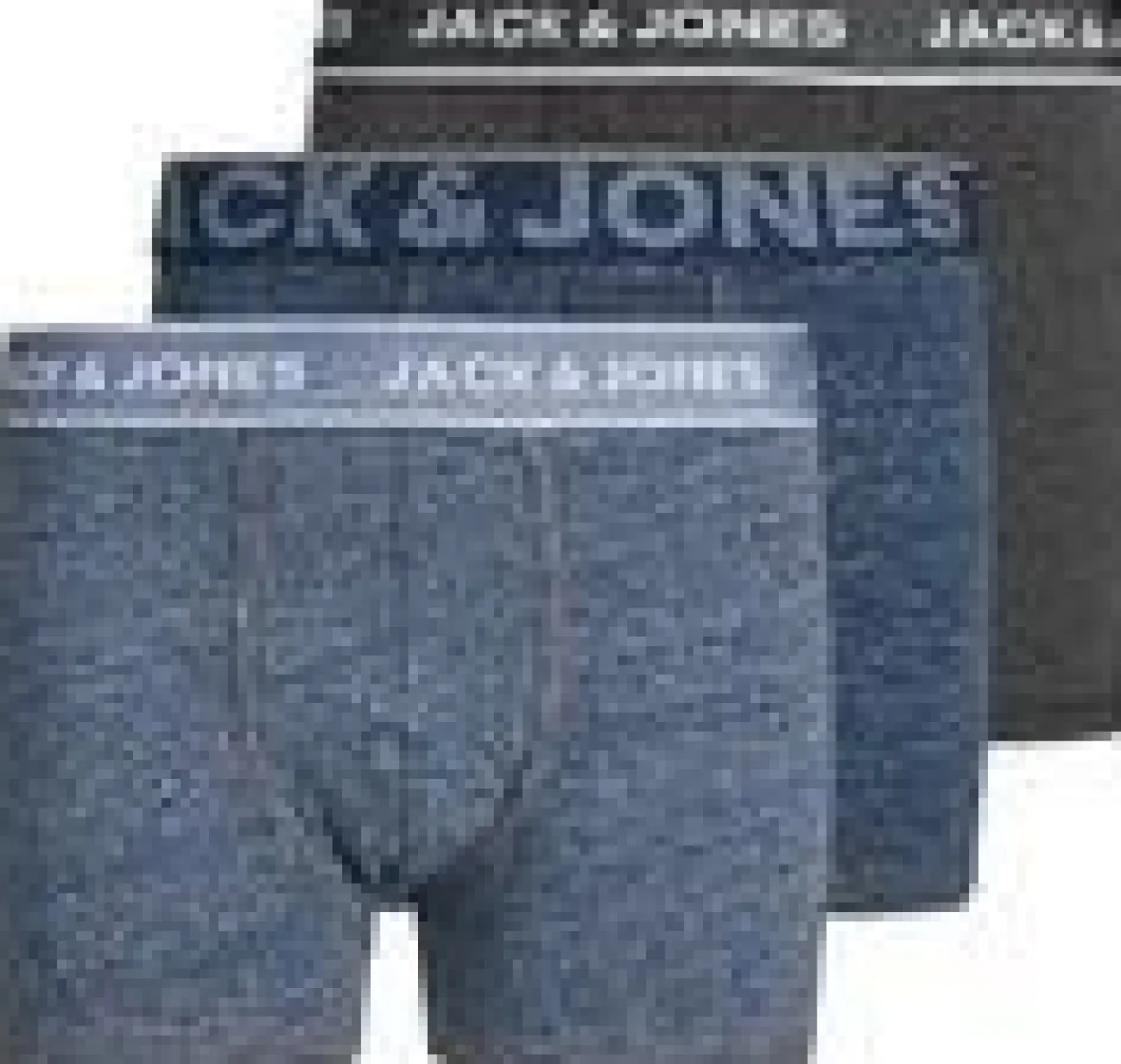 JACDENIM TRUNKS 3 PACK NOOS JNR - Navy Blazer/Dark