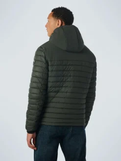 Jacket Hooded Short Fit Padded Mix