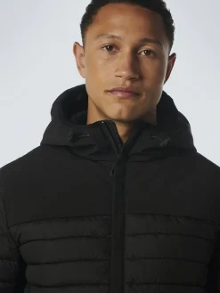 Jacket Hooded Short Fit Padded Mix