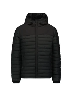 Jacket Hooded Short Fit Padded Mix