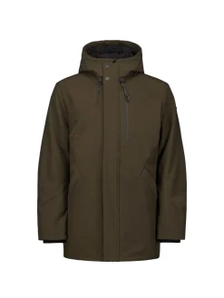 Jacket Medium Long Fit Hooded Softshell Stretch