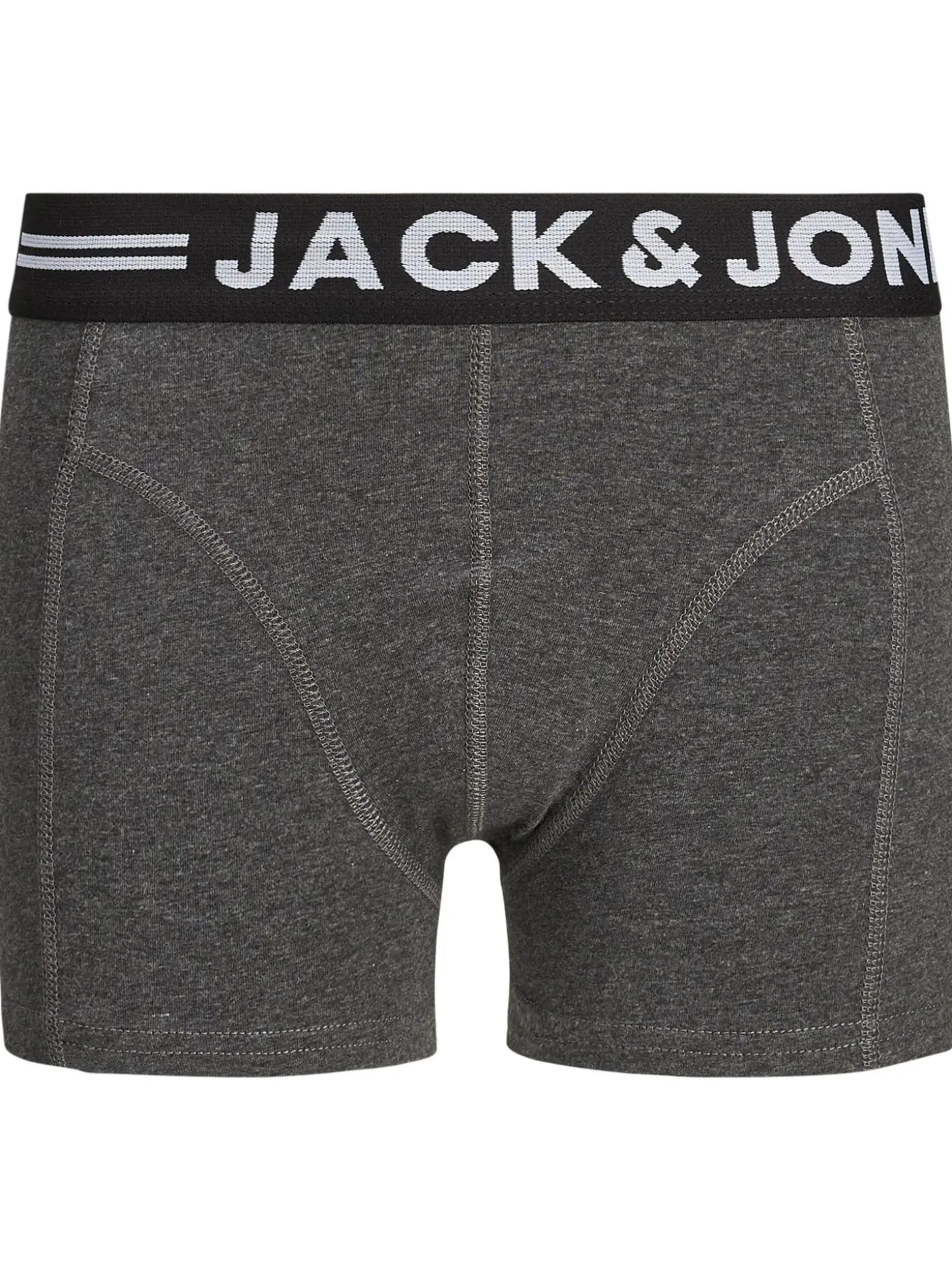 JACLICHFIELD TRUNKS 3 PACK NOOS JNR - Dark Grey Me