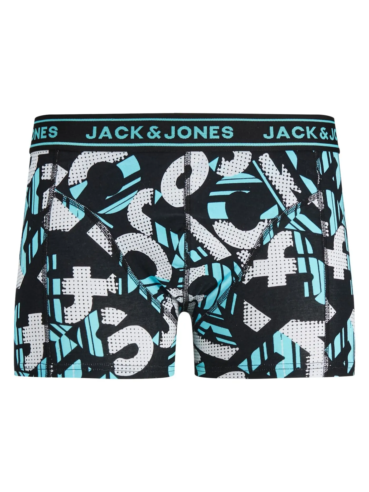 JACLOGO PRINT 3 PACK SN JNR - Safety Yellow/Brick