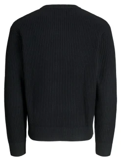 JCOGRID KNIT CREW NECK