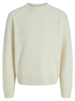 JCOGRID KNIT CREW NECK