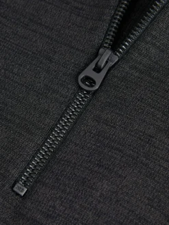 JCOMACE KNIT HALF ZIP SMU