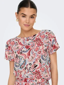 JDYBREEZE LIFE S/S TOP WVN