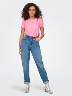 JDYCATHINKA S/S TAG TOP JRS NOOS