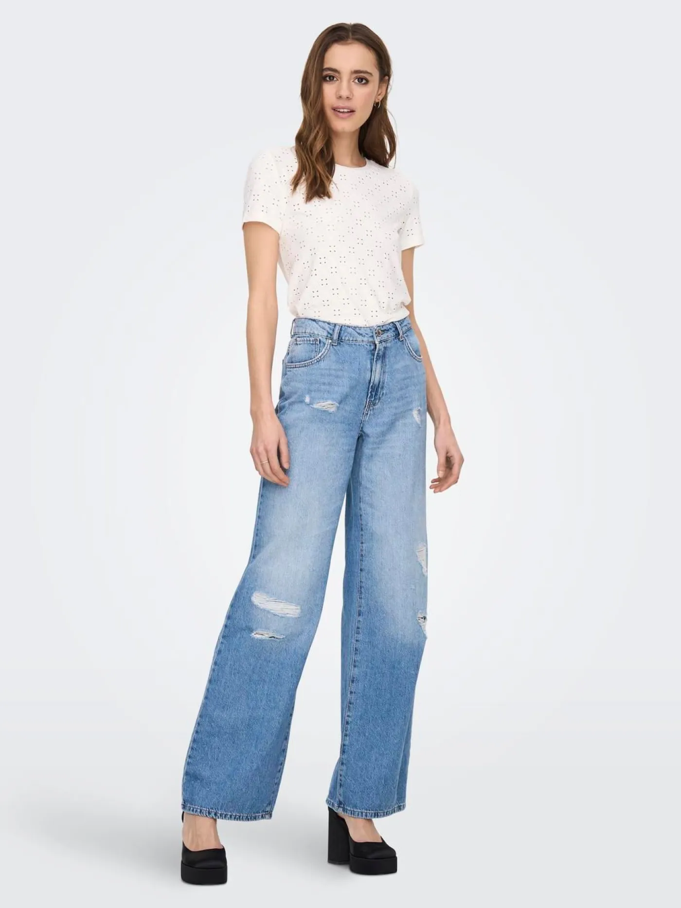 JDYCATHINKA S/S TAG TOP JRS NOOS