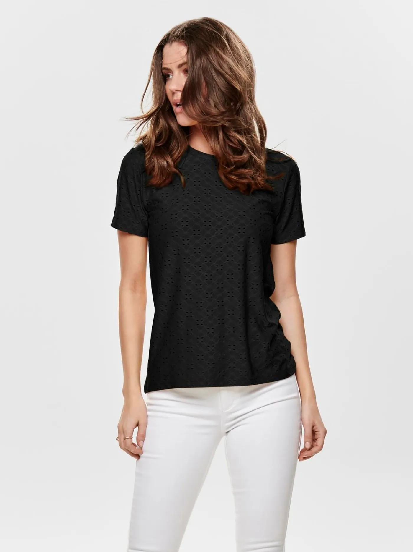 JDYCATHINKA S/S TAG TOP JRS NOOS