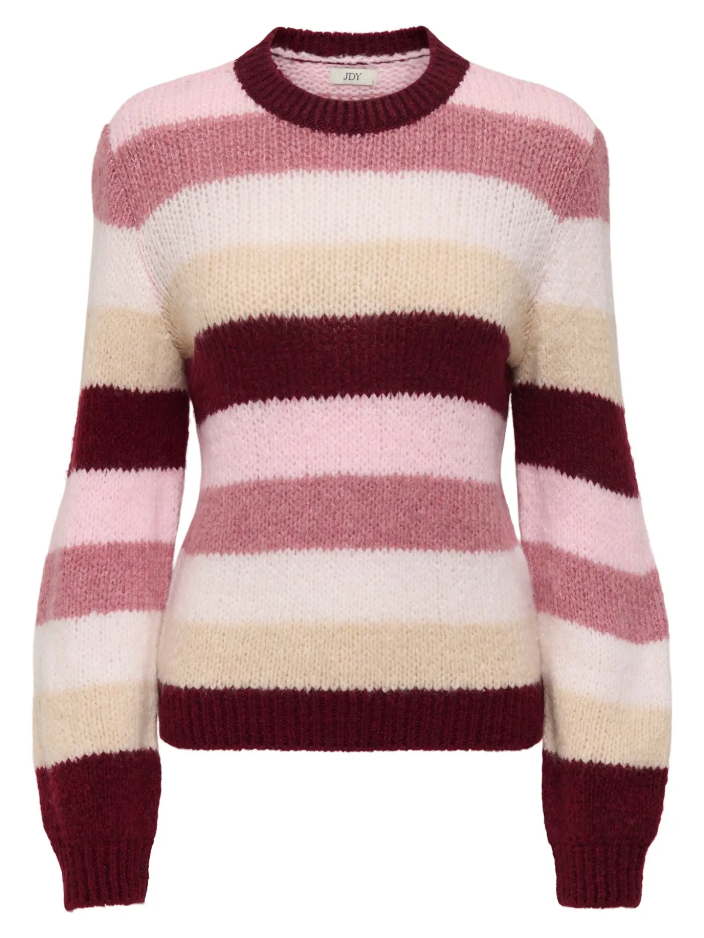 JDYDINEA L/S O-NECK STRIPE PULLOVER