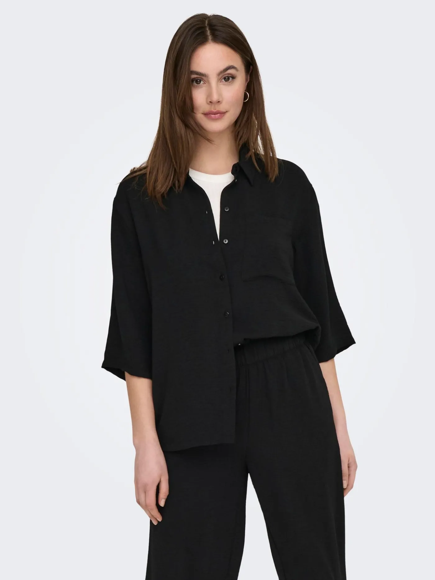 JDYDIVYA LIFE 3/4 LOOSE SHIRT WVN N