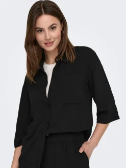 JDYDIVYA LIFE 3/4 LOOSE SHIRT WVN N