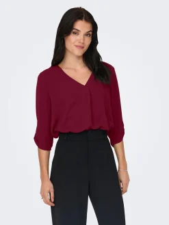 JDYDIVYA LIFE 3/4 TOP WVN NOOS