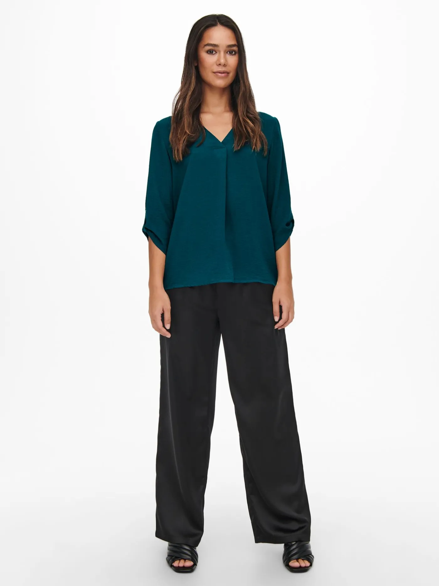 JDYDIVYA LIFE 3/4 TOP WVN NOOS