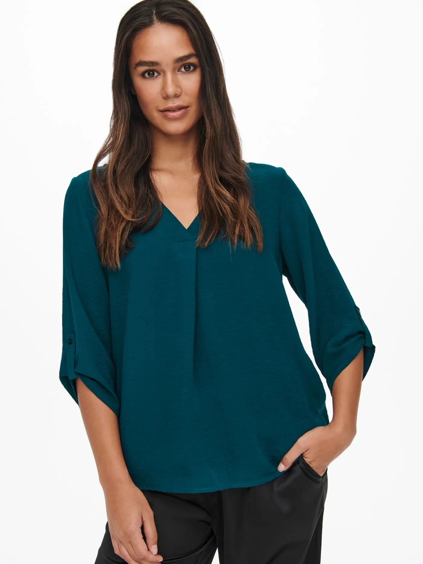 JDYDIVYA LIFE 3/4 TOP WVN NOOS