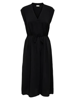 JDYDIVYA LIFE S/L MIDI DRESS WVN DI