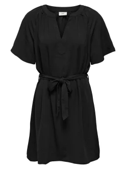 JDYDIVYA LIFE S/S V-NECK DRESS WVN