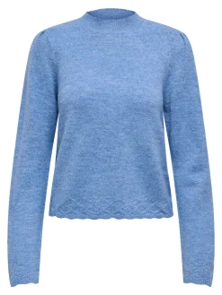 JDYELANORA L/S O-NECK PULLOVER KNT