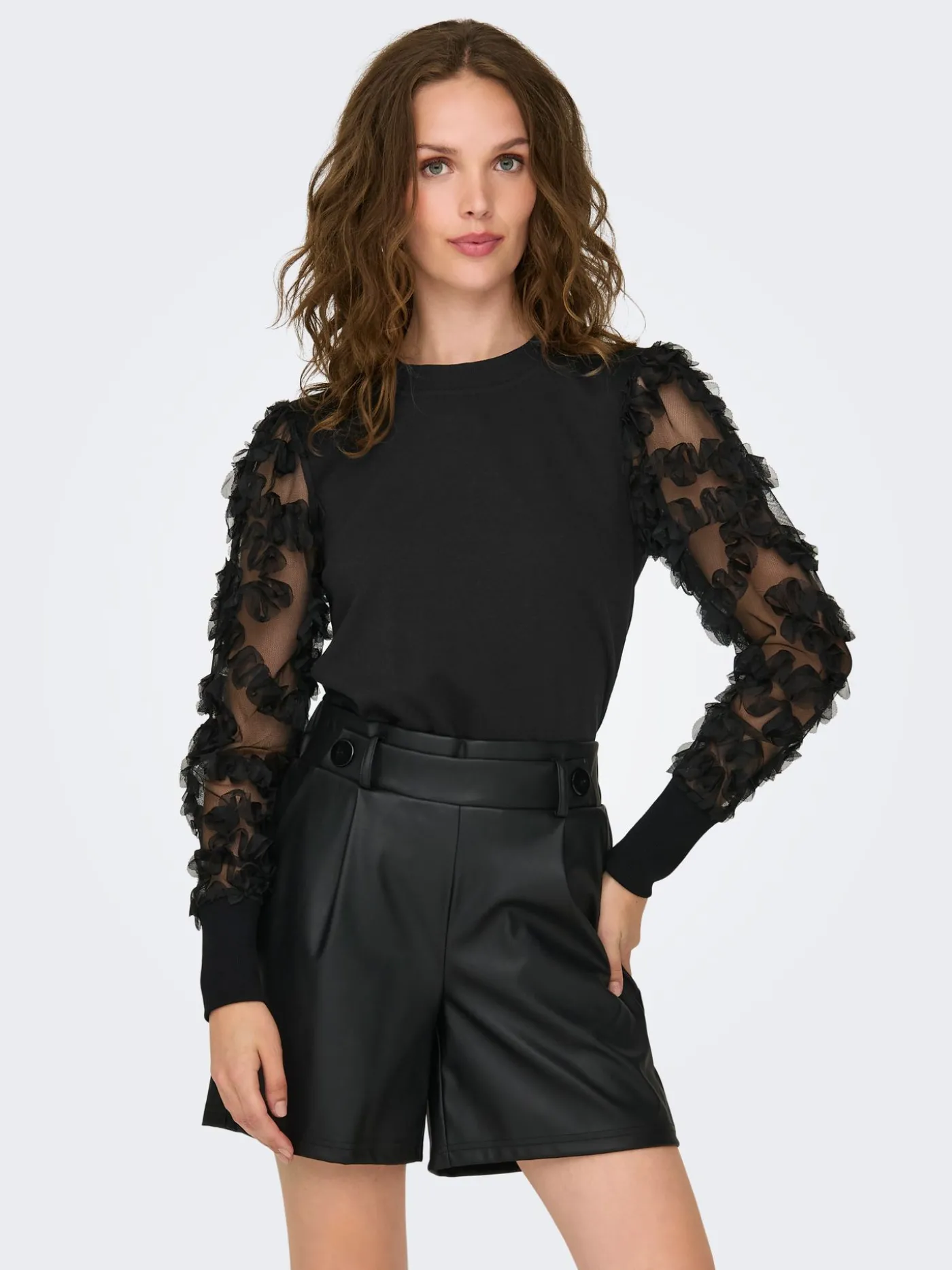 JDYFAIRVIEW LIFE L/S SWEAT JRS NOO