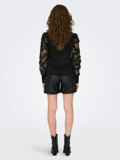 JDYFAIRVIEW LIFE L/S SWEAT JRS NOO