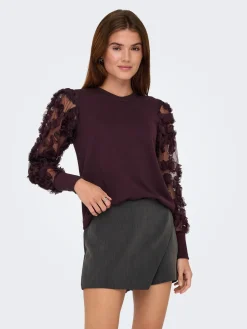 JDYFAIRVIEW LIFE  L/S SWEAT JRS NOO