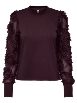 JDYFAIRVIEW LIFE L/S SWEAT JRS NOO